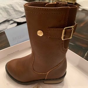 Brand new, Jessica Simpson, little girls size 6 brown leather boots